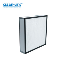 SGS Certification High Efficiency Mini Pleat HEPA Air Filter Glass Fiber Filter H13/H14/U15/U16